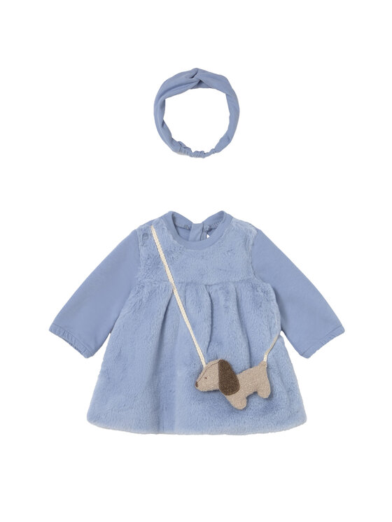 Mayoral Ежедневна рокля 2823 Син Regular Fit цвят на ниска цена