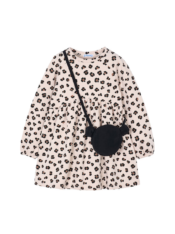 Mayoral Ежедневна рокля 4926 Бежов Regular Fit цвят на ниска цена