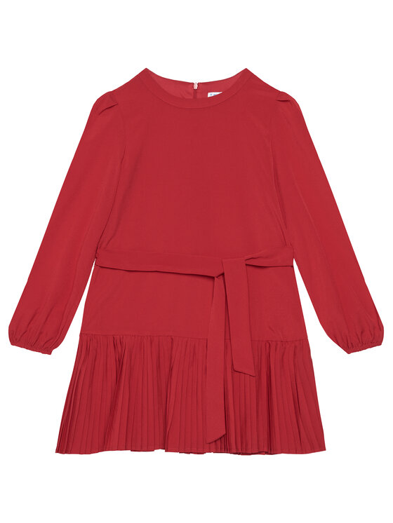 Mayoral Ежедневна рокля 7908 Червен Regular Fit цвят на ниска цена