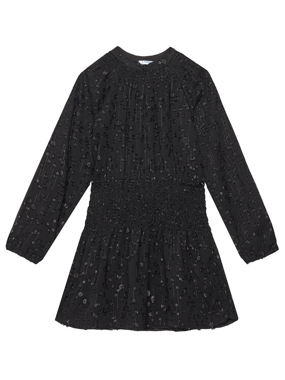 Mayoral Ежедневна рокля 7909 Черен Regular Fit цвят на ниска цена