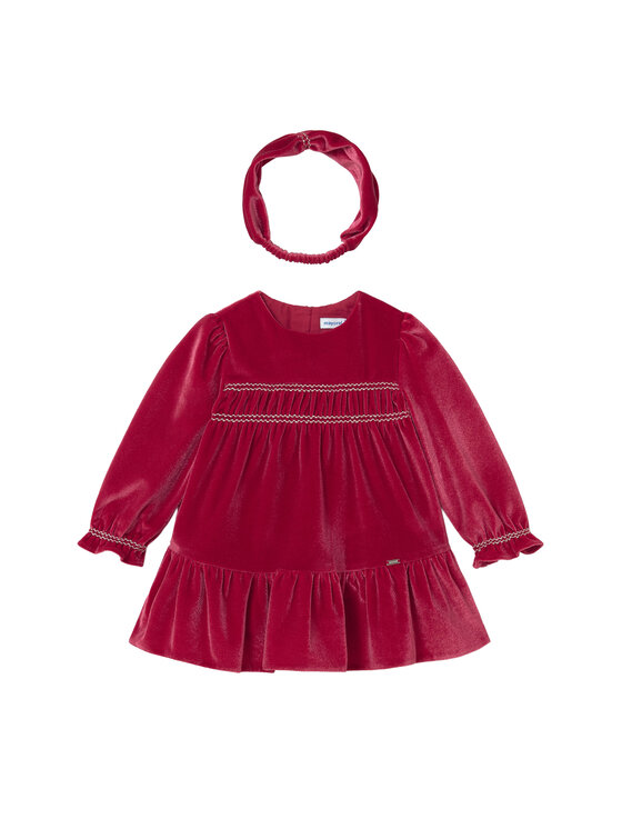 Mayoral Елегантна рокля 2904 Бордо Regular Fit цвят на ниска цена