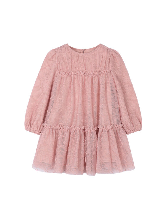 Mayoral Елегантна рокля 4919 Розов Regular Fit цвят на ниска цена