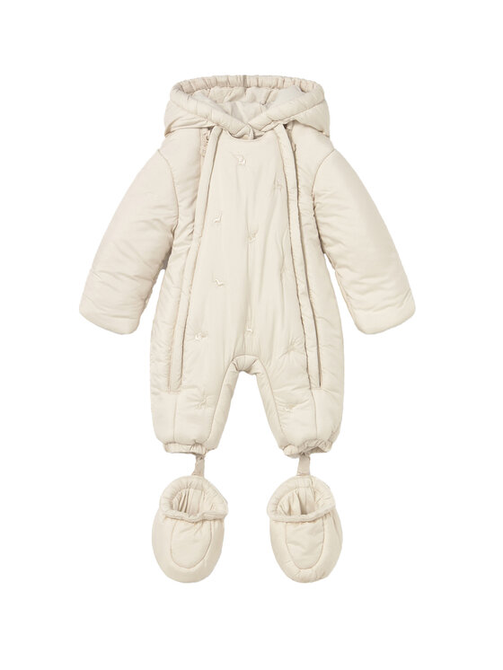 Mayoral Зимен детски гащеризон 2603 Екрю Regular Fit цвят на ниска цена