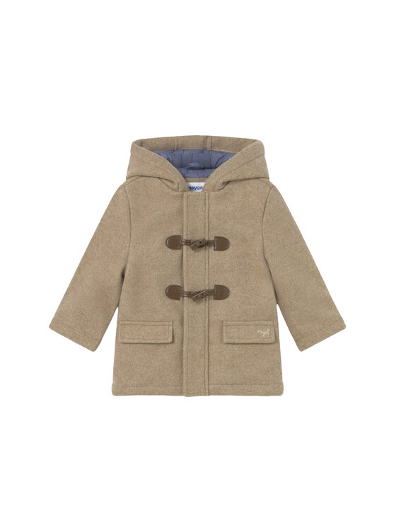 Mayoral Зимно палто 2425 Бежов Regular Fit цвят на ниска цена