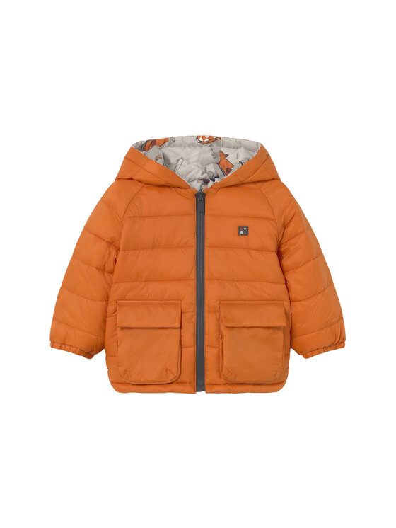 Mayoral Зимно яке 2420 Оранжев Regular Fit цвят на ниска цена