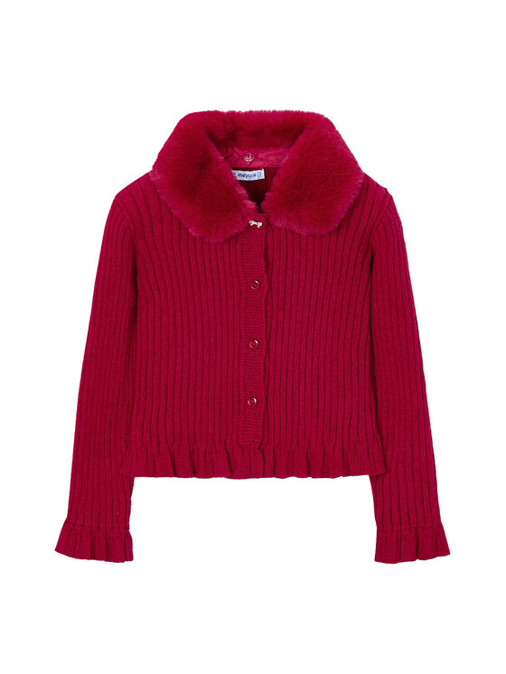 Mayoral Кардиган 4311 Червен Regular Fit цвят на ниска цена