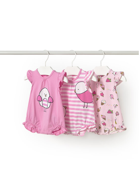 Mayoral Комплект детски бодита 1758 Розов цвят на ниска цена