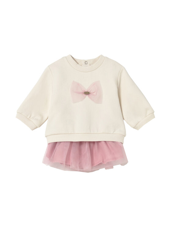 Mayoral Комплект суитшърт и пола 2834 Розов Regular Fit цвят на ниска цена