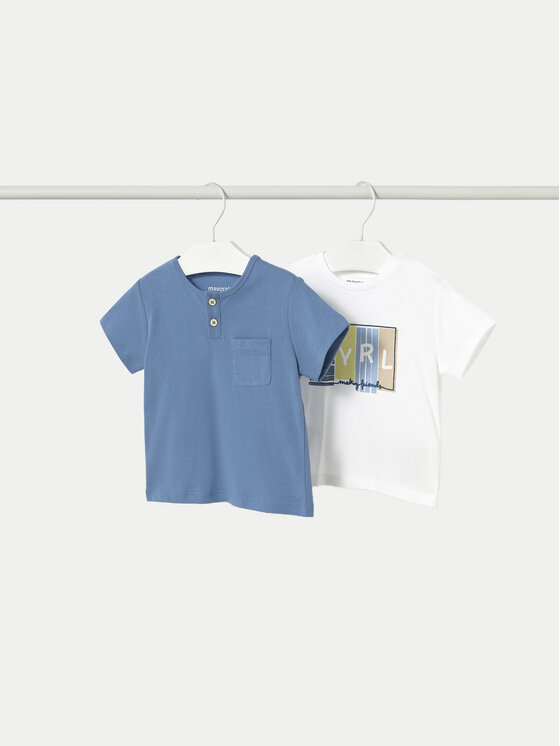 Mayoral Комплект тениски 1060 Цветен Regular Fit цвят на ниска цена