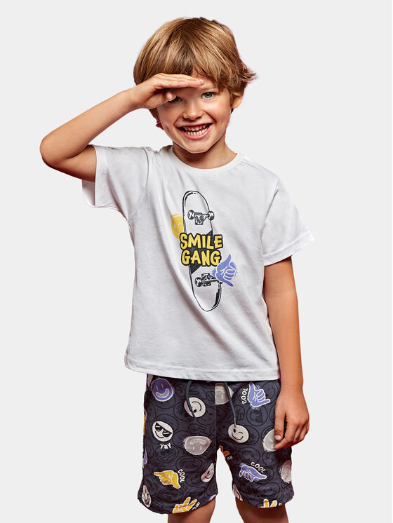 Mayoral Комплект тишърт и панталонки 3606 Цветен Regular Fit цвят на ниска цена