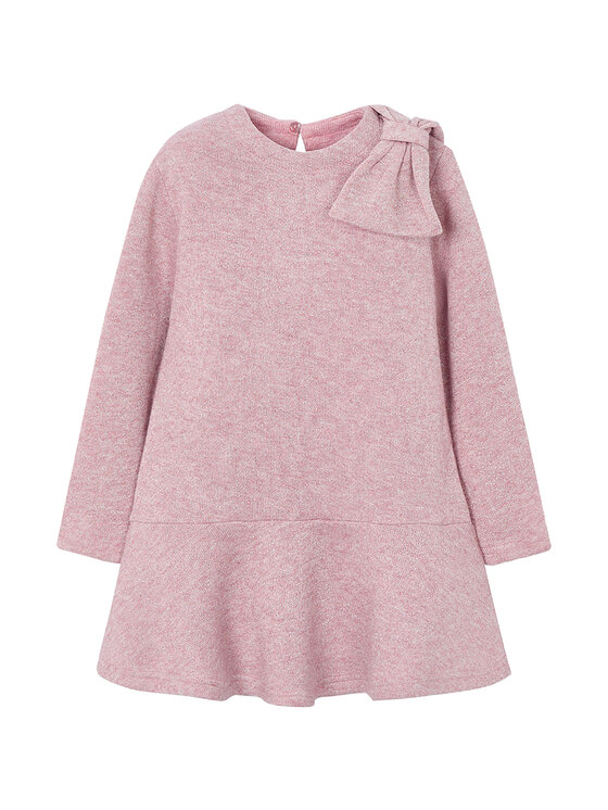 Mayoral Плетена рокля 4991 Розов Regular Fit цвят на ниска цена