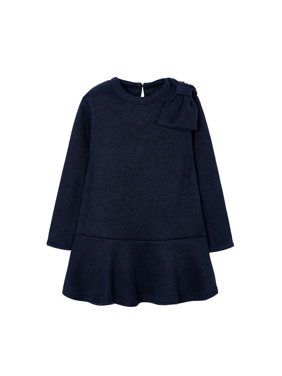 Mayoral Плетена рокля 4991 Тъмносин Regular Fit цвят на ниска цена