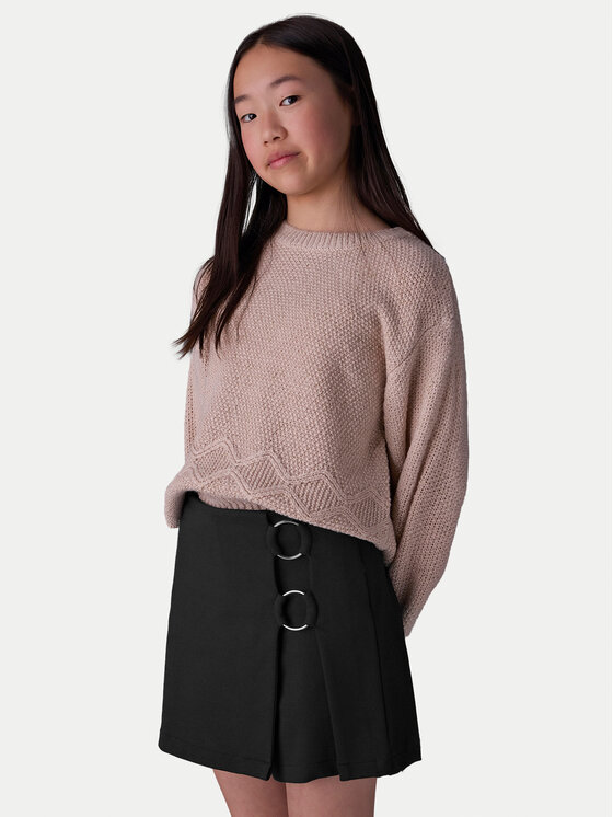 Mayoral Пола-шорти 7907 Черен Regular Fit цвят на ниска цена