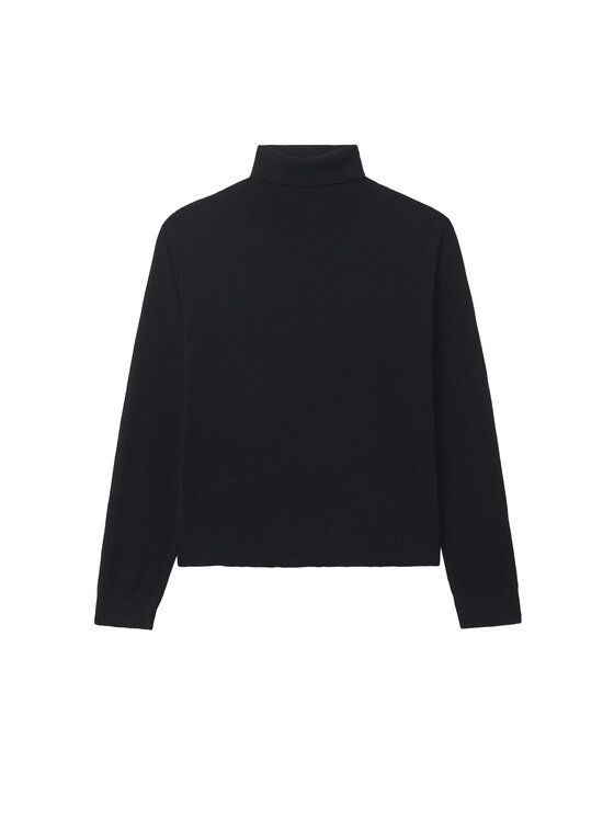 Mayoral Поло 345 Черен Regular Fit цвят на ниска цена