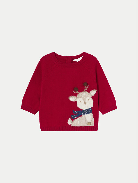 Mayoral Пуловер 2306 Червен Regular Fit цвят на ниска цена