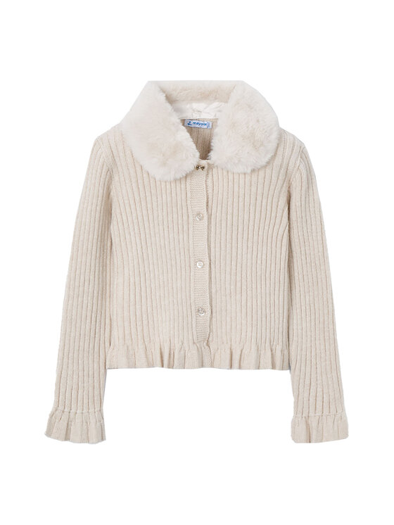 Mayoral Пуловер 4311 Екрю Regular Fit цвят на ниска цена