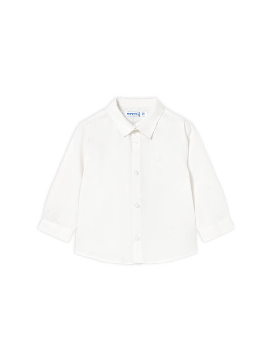 Mayoral Риза 124 Бял Regular Fit цвят на ниска цена