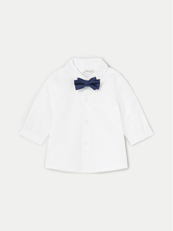 Mayoral Риза 2180 Бял Regular Fit цвят на ниска цена