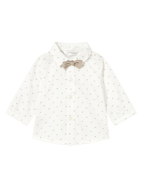 Mayoral Риза 2196 Екрю Regular Fit цвят на ниска цена