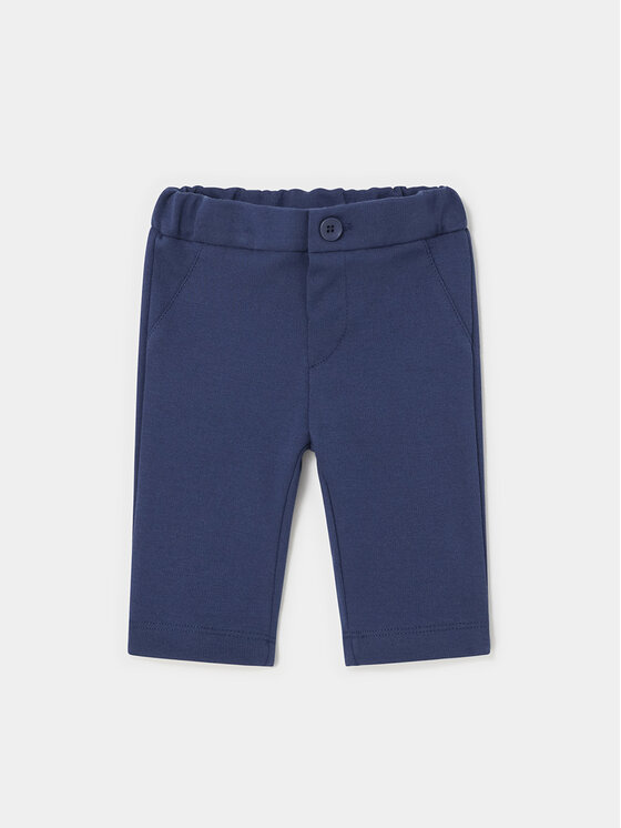 Mayoral Текстилни панталони 1537 Тъмносин Regular Fit цвят на ниска цена