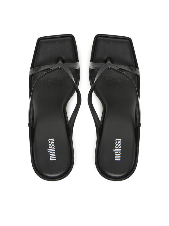 Melissa Джапанки Glass Heel Ad 35801 Черен цвят на ниска цена