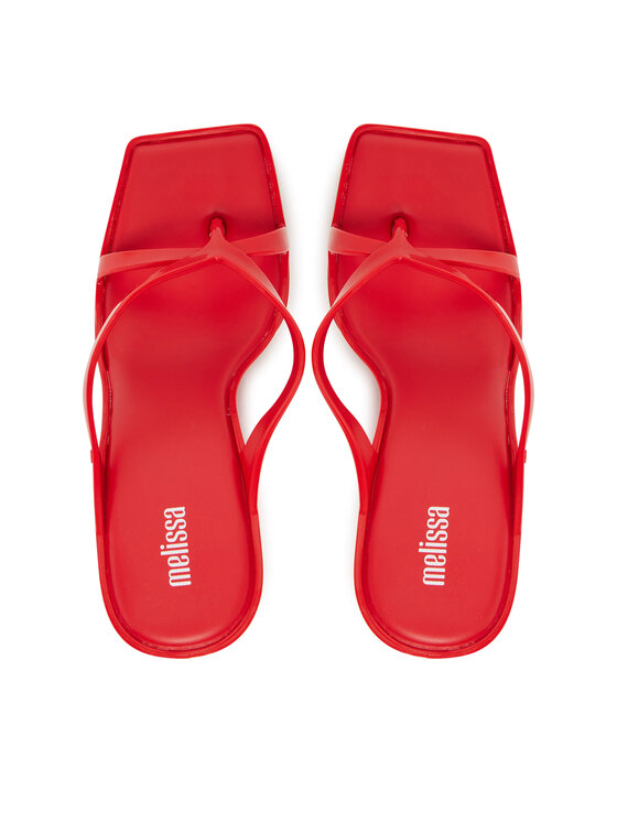 Melissa Джапанки Melissa Glass Heel Ad 35801 Червен цвят на ниска цена
