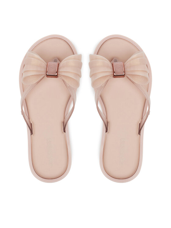 Melissa Джапанки Mini Melissa Flip Flop Iv Inf 35749 Бежов цвят на ниска цена