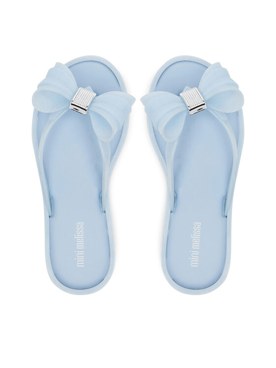 Melissa Джапанки Mini Melissa Flip Flop Iv Inf 35749 Светлосиньо цвят на ниска цена