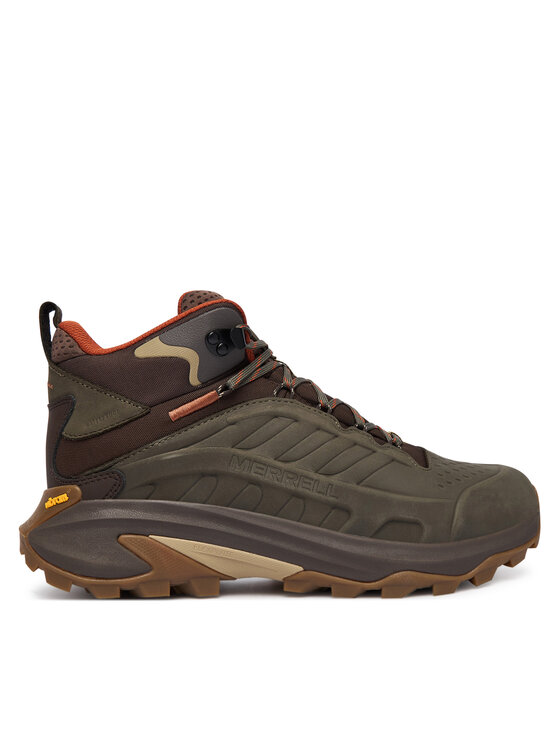 Merrell Туристически Moab Speed 2 Leather MID Waterproof J037781 Зелен цвят на ниска цена