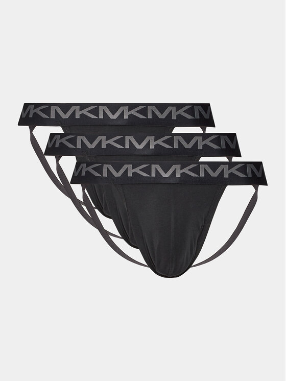 Michael Kors Комплект слипове 6BR1J10033 Черен цвят на ниска цена