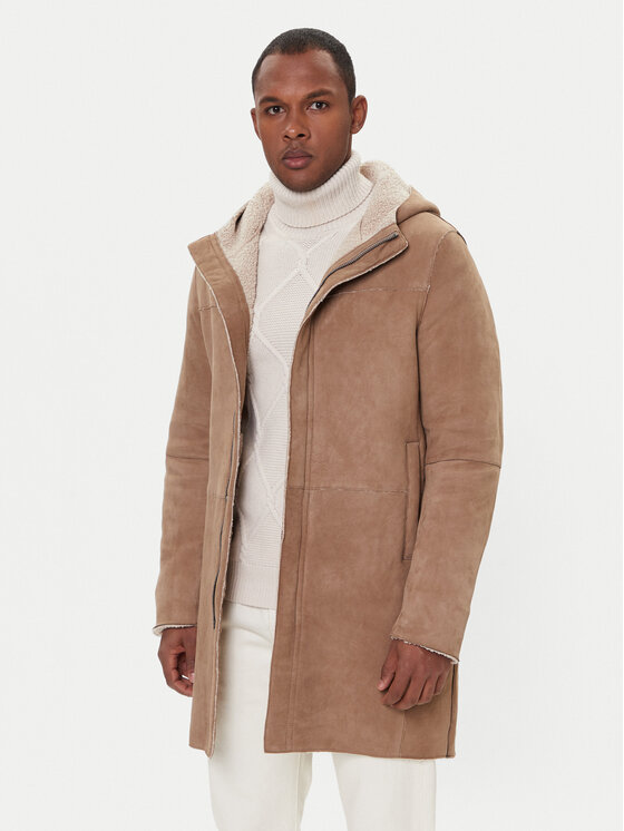 Milestone Преходно яке Alerio 531624 21330 Кафяв Regular Fit цвят на ниска цена