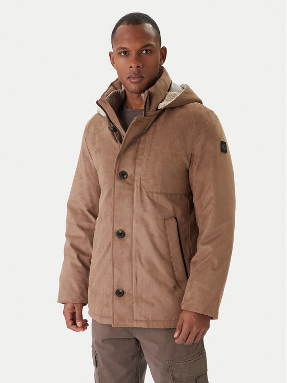 Milestone Преходно яке Ms Bennet 530339 11150 Кафяв Regular Fit цвят на ниска цена