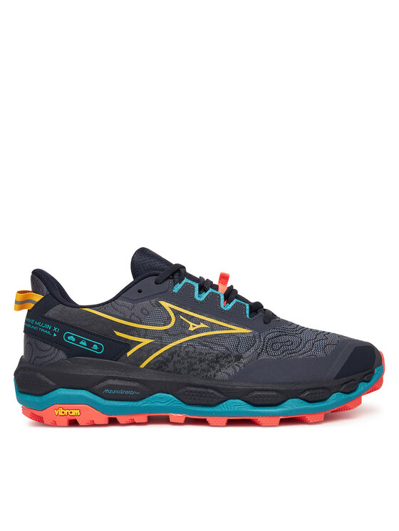 Mizuno Маратонки за бягане Wave Mujin 11 J1GJ2570 Черен цвят на ниска цена