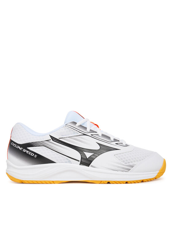 Mizuno Обувки за зала Cyclone Speed 5 V1GA2580 Бял цвят на ниска цена