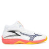 Mizuno Обувки за зала Thunder Blade Z Mid V1GA2375 Оранжев цвят на ниска цена
