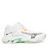 Mizuno Обувки за зала Wave Lightning Z8 Mid V1GA2405 Бял цвят на ниска цена
