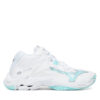 Mizuno Обувки за зала Wave Lightning Z8 Mid V1GC2405 Бял цвят на ниска цена