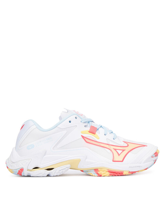 Mizuno Обувки за зала Wave Lightning Z8 V1GC2400 Бял цвят на ниска цена
