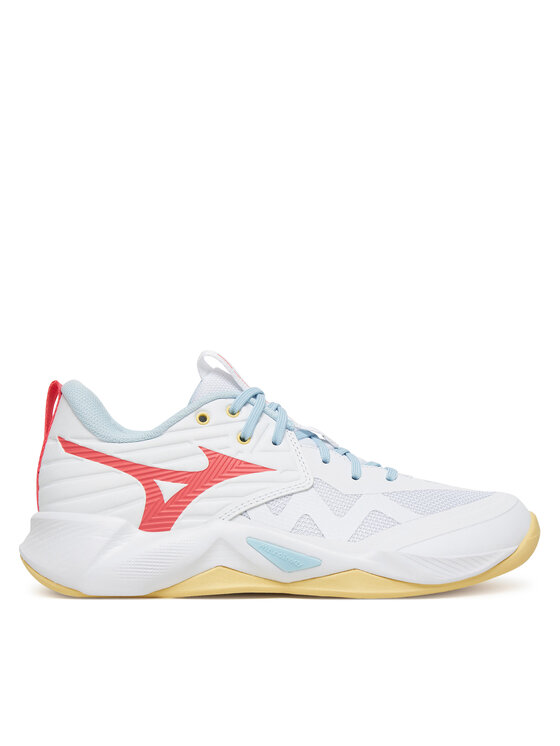 Mizuno Обувки за зала Wave Momentum Pro V1GC2540 Оранжев цвят на ниска цена