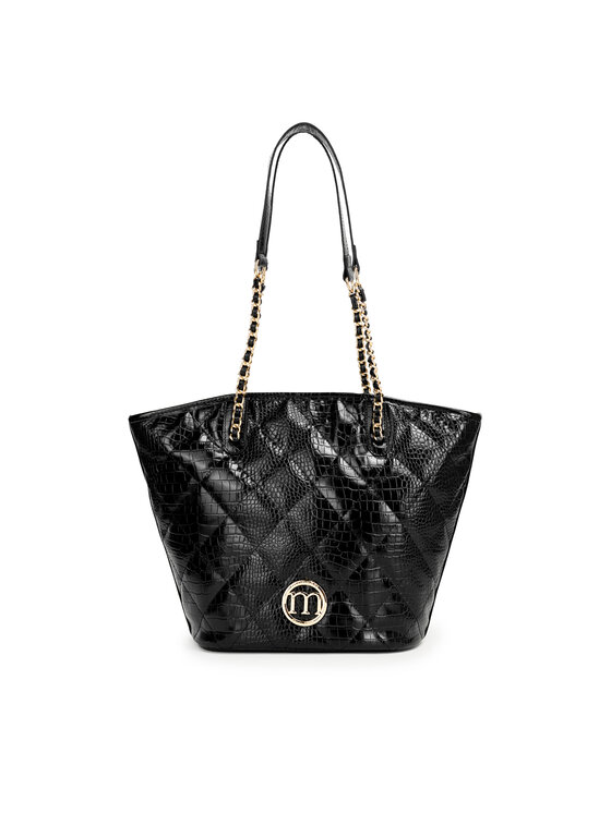 Monnari Дамска чанта TORIMP0-24Z-BAG4090-KM20D000 Черен цвят на ниска цена