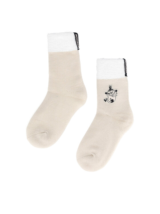 Moomin Дълги чорапи ACCCS-AW24-211MMN Бежов цвят на ниска цена