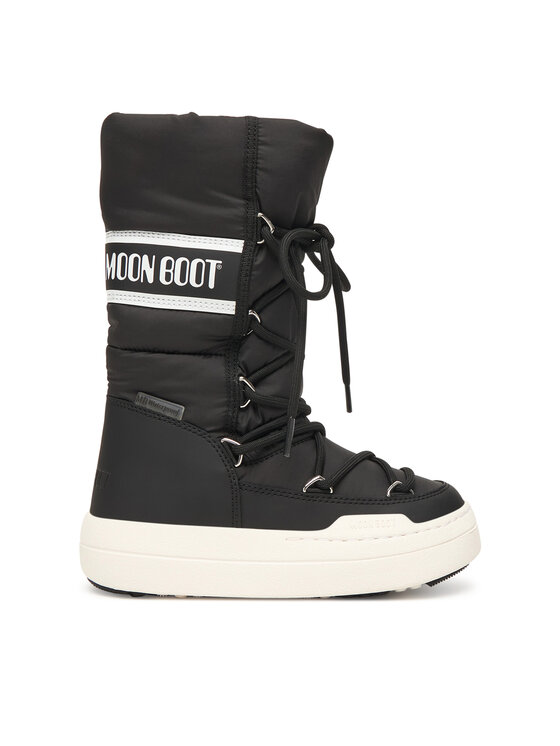 Moon Boot Апрески Jr Park Tube Lace wp 80D3440130 S Черен цвят на ниска цена