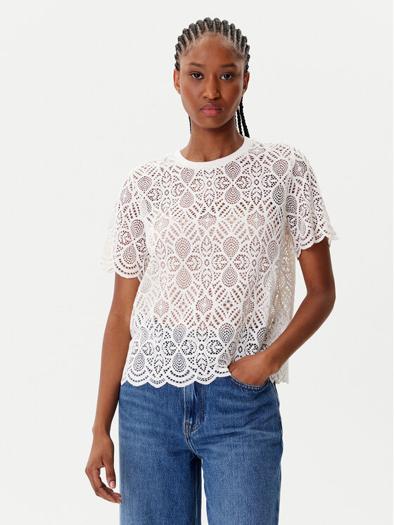 Morgan Блуза 252-DEVY Бежов Regular Fit цвят на ниска цена