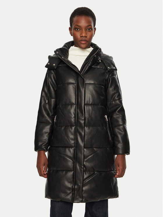 Morgan Зимно яке 242-GDON Черен Regular Fit цвят на ниска цена