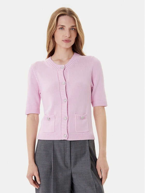 Morgan Кардиган 252-MADERE Розов Regular Fit цвят на ниска цена