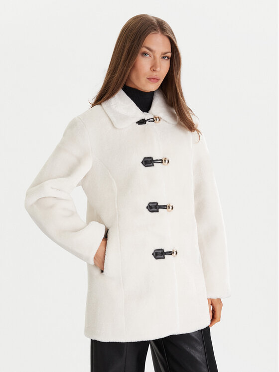 Morgan Кожух 252-GSIXTY Бежов Loose Fit цвят на ниска цена