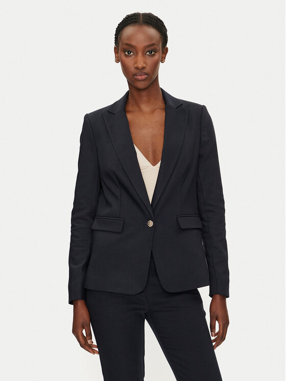 Morgan Сако 222-VLIME.F Тъмносин Regular Fit цвят на ниска цена