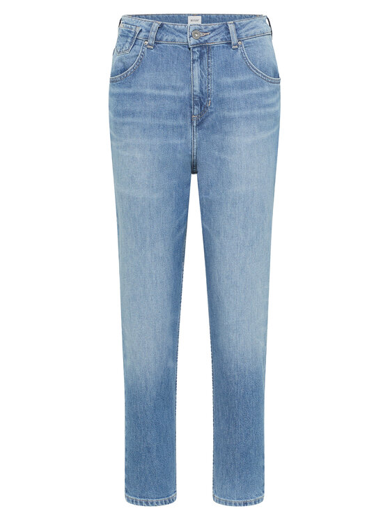 Mustang Дънки Charlotte 1013598 Син Mom Fit цвят на ниска цена