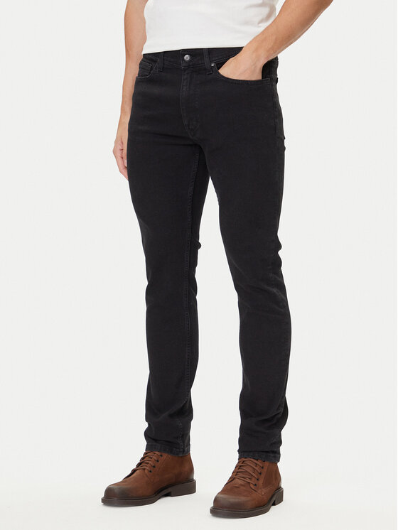 Mustang Дънки Frisco 1016792 4000 Черен Skin Fit цвят на ниска цена