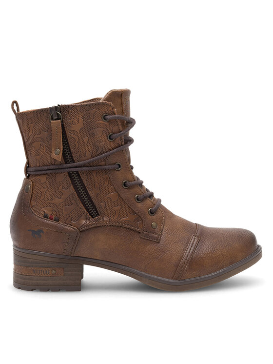 Mustang Зимни обувки 1229-508 Кафяв цвят на ниска цена